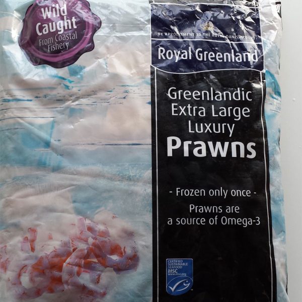 Frozen Royal Greenland Cooked Prawns